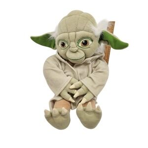 Star Wars Yoda Pillow Time Pal Plush with‎ Hooded Robe
